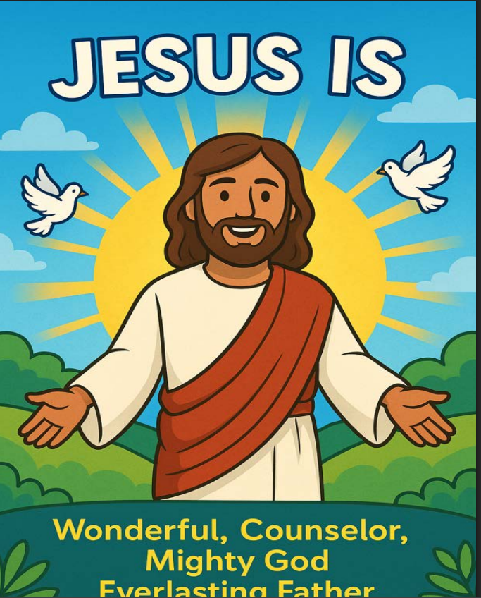 Free: Jesus Is- Coloring Book