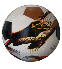 Premium Size 5 PUL Soccer Ball |Includes Pump & 2 Needles -Pre-Rolled For Shoeboxes (Sold individually) Premium Quality #5 Soccer Ball Red, Black & White - Durable, Longlasting - Lion Wholesale