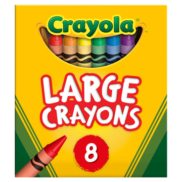 Crayola 8 Count Large Crayons