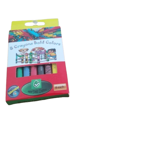 Bulk 8 Pack Grade A Crayons - Lion Wholesale