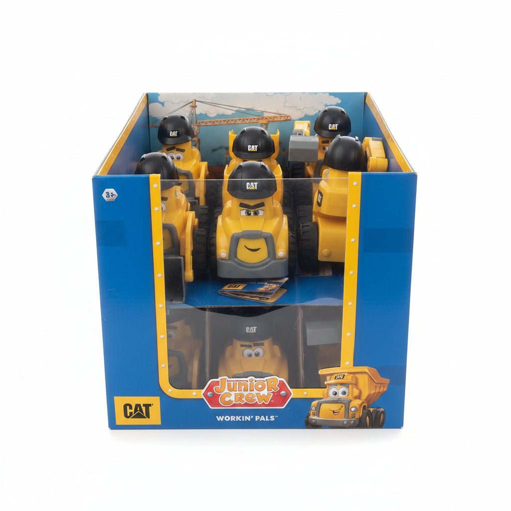 CAT Junior Crew Workin' Pals 12-Piece Construction Vehicles Set