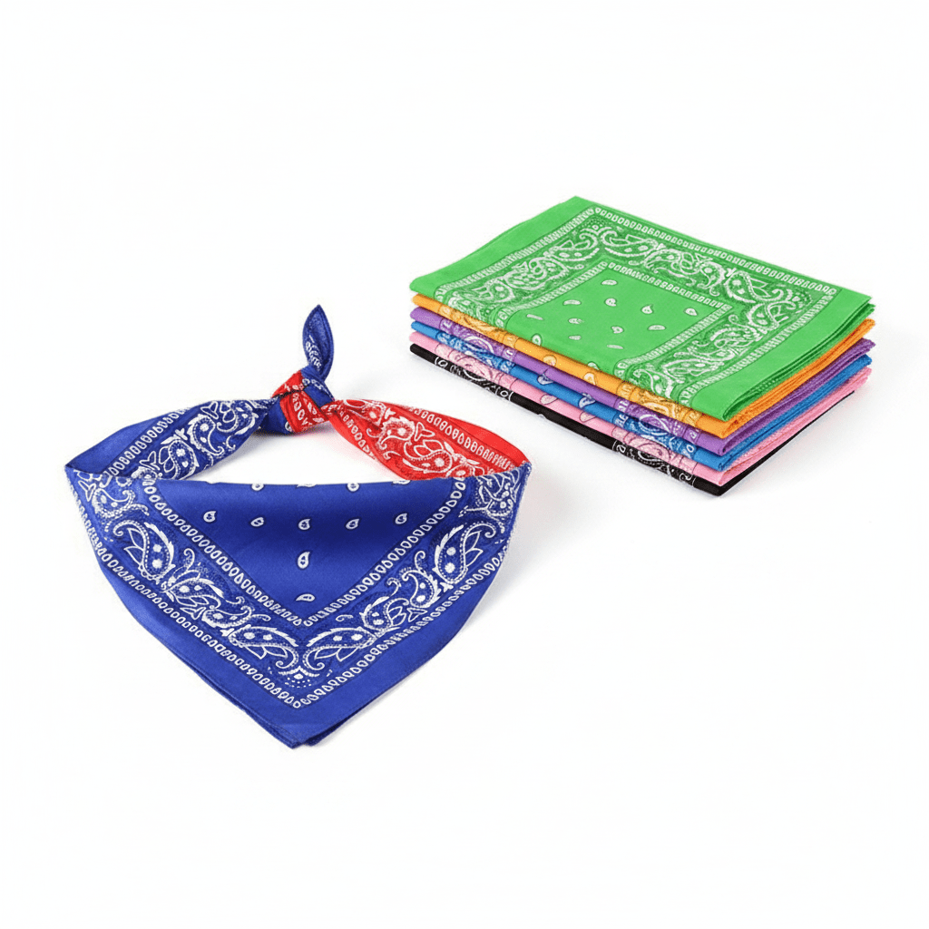 Classic Paisley Bandana â Bulk Wholesale - Lion Wholesale