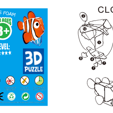 Clownfish 3D Puzzle - Lion Wholesale