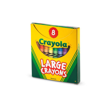 Crayola 8 Count Large Crayons - Lion Wholesale