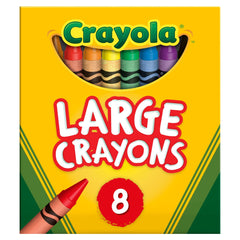 CLEARANCE |Crayola 8 Count Large Crayons for Little Fingers Crayola 8 Count Large Crayons - Lion Wholesale