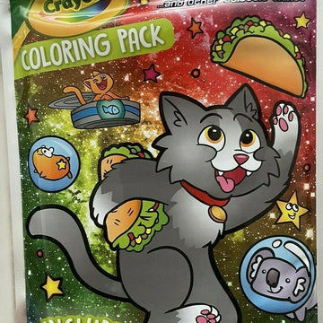 Crayola Cosmic Cats Coloring Pack - Lion Wholesale