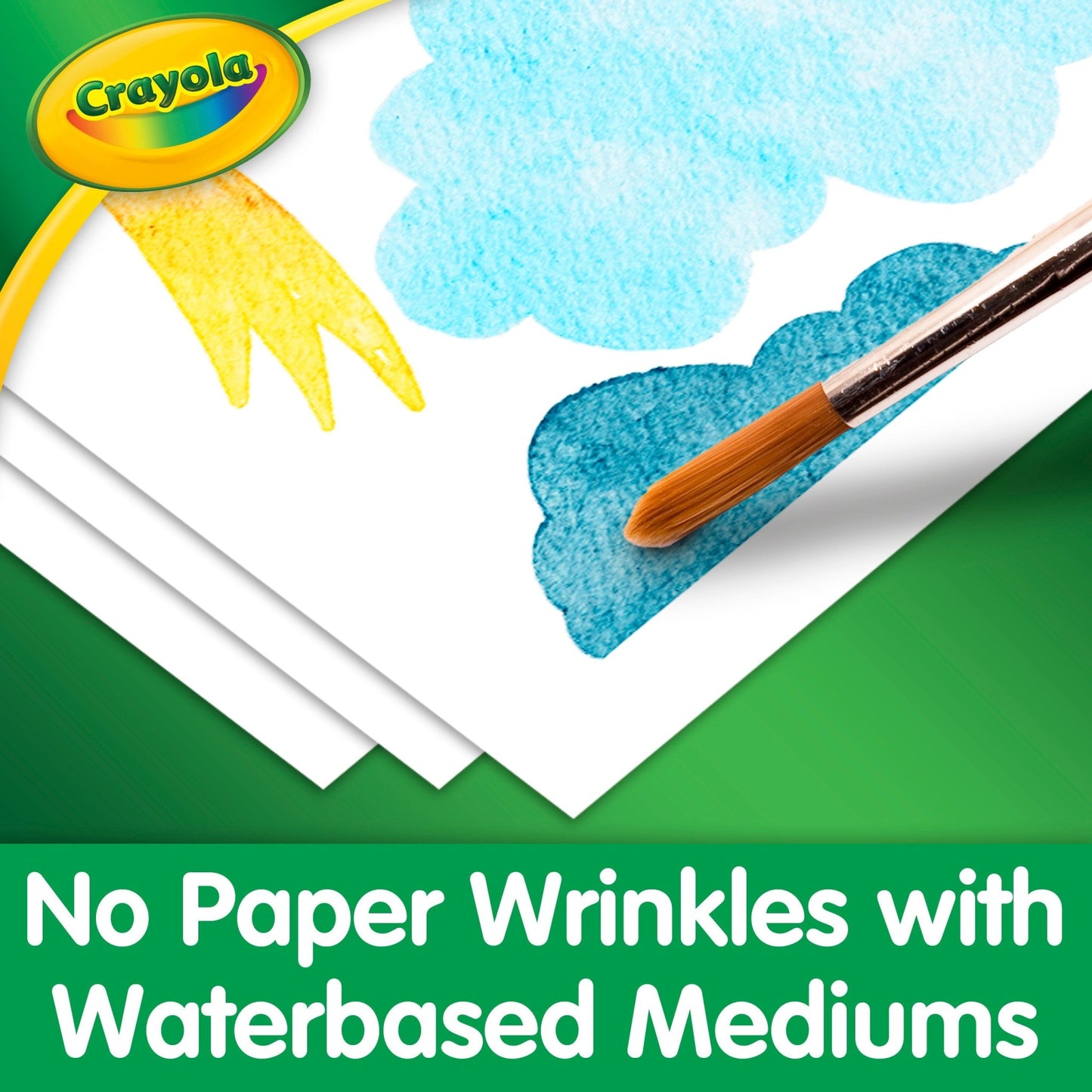 Crayola Marker Water Color Pad 10" Long x 8" Wide x 50 sheets. - Lion Wholesale