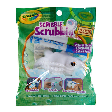 Crayola,Scribble Scrubbie Safari Collection, 1 Ct. Grab Bag, Featuring 8 Unique Safari Animals - Lion Wholesale