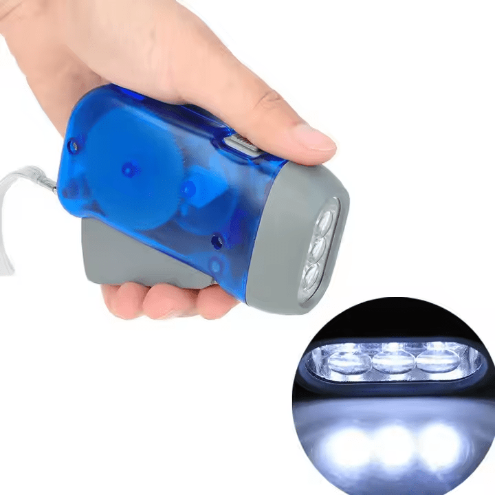 Hand Crank Flashlights - Lion Wholesale