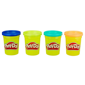 Hasbro Brand,Play-Doh 4 Packof 4 Ounce Wild Colors - Lion Wholesale