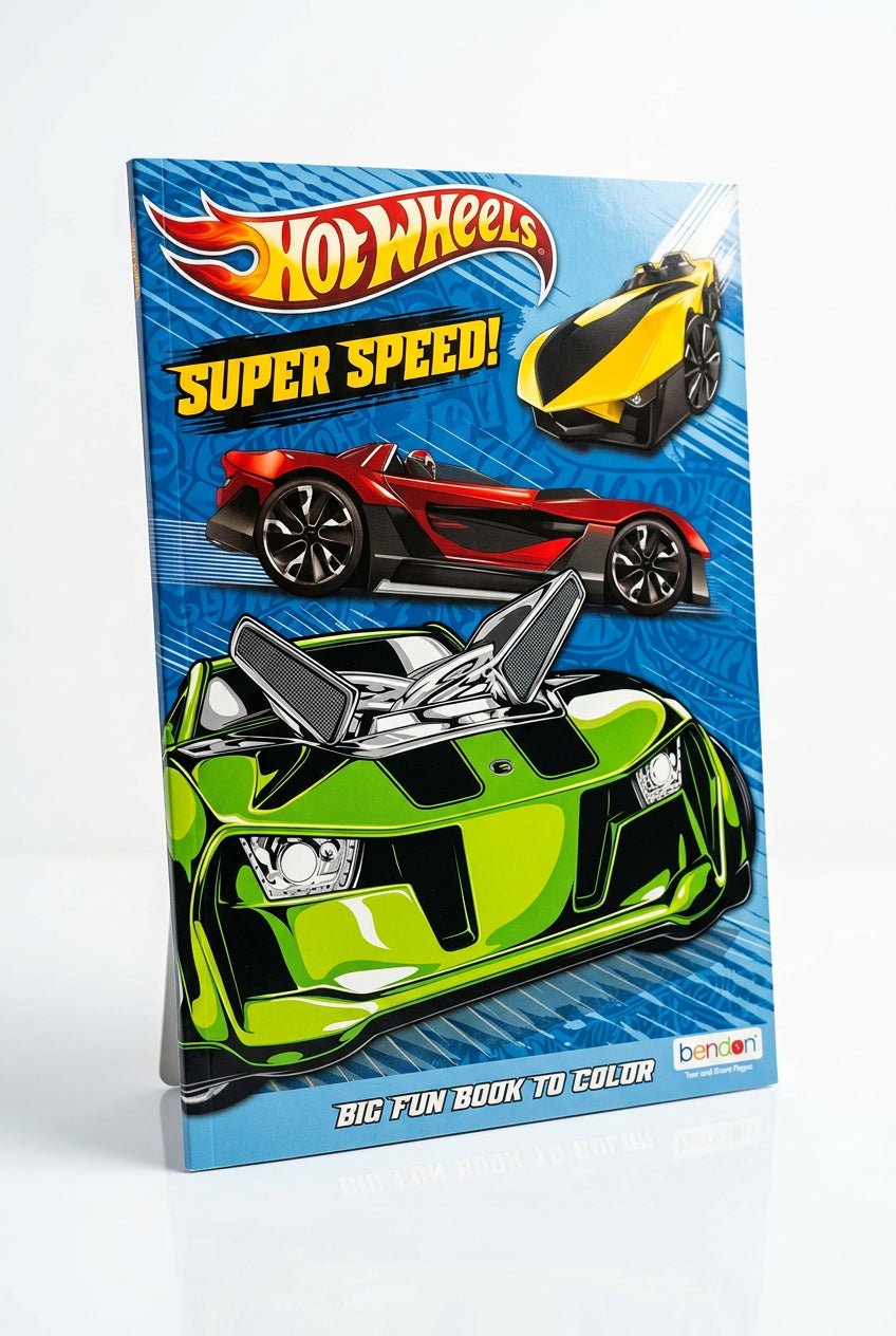 Hot Wheels Coloring & Activity Book – 80 Pages Sold Individually - Lion Wholesale