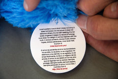 Huggable Plushie "Snuggles the Happy Dolphin" Pillow - Super Soft 5" Companion Huggable Plushie "Snuggles the Happy Dolphin" Pillow - Super Soft 5" Companion - Lion Wholesale