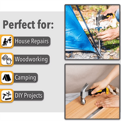 Compact Claw Hammer -Shorty Hammer – 6.25” Mr. Pen Shorty Hammer – 6.25” Compact Claw Hammer | DUE END OF MAY. - Lion Wholesale