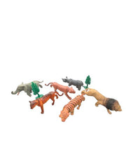 10pc Wild Animal Collection 4-1/2""-7" Solid Plastic Figures New Arrival! 10pc Wild Animal Collection 4" - 7" Solid Plastic - Lion Wholesale