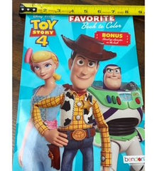 Toy Story 4 Coloring and Activity Book | 2 Coloring Books Included New Arrival | Toy Story 4 Coloring and Activity Book with Tear and Share Pages - Lion Wholesale
