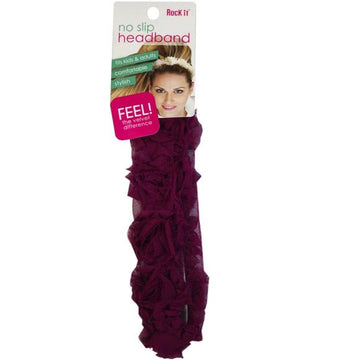 Purple Floral Headband - Lion Wholesale