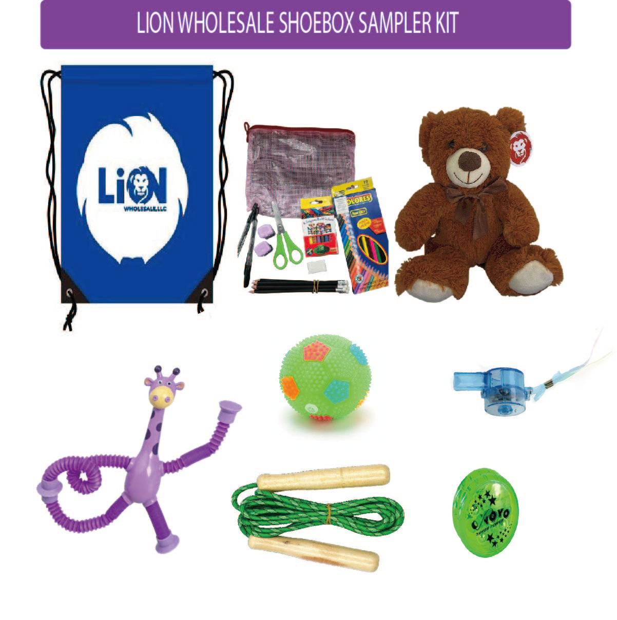 Lion Wholesale Operation Christmas Child Sample Pack
