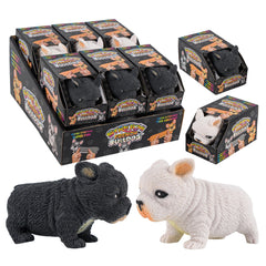Stretchy French Bulldog Toy – Super Soft, Squishy Stretchy French Bulldog Toy – Super Soft, Squishy Stress Relief for Kids & Adults - Lion Wholesale