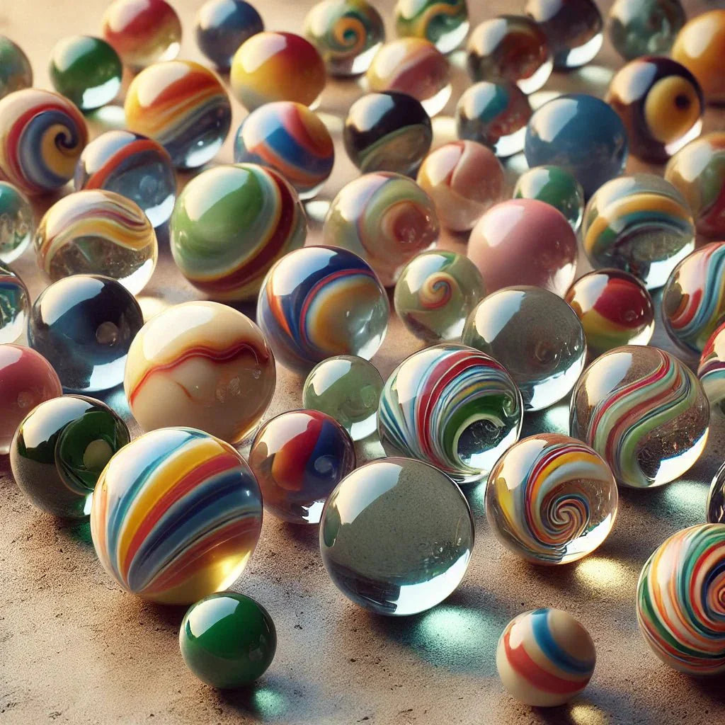 5 Classic Marble Games in 6 Languages for 24 Marbles and Two Shooters - Lion Wholesale