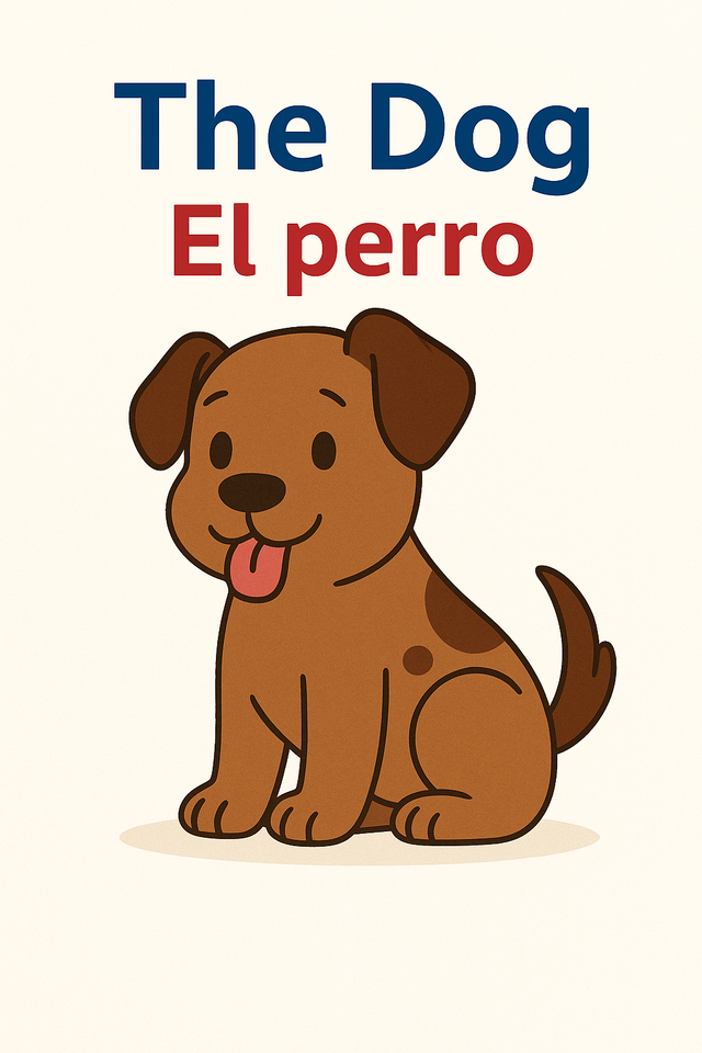 The Dog — Bilingual Early Reader (English &amp; Spanish)