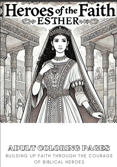 Free Esther Coloring Book PDF Printable Free Esther Coloring Book PDF Printable
