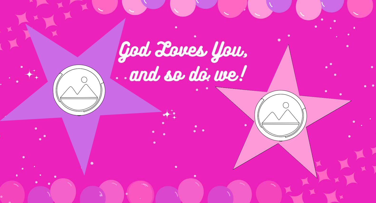 Pretty Pink Lid Designs with PlaceHolder For Picture