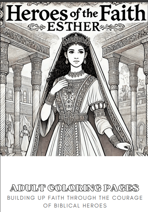 Free Esther Coloring Book PDF Printable - Lion Wholesale