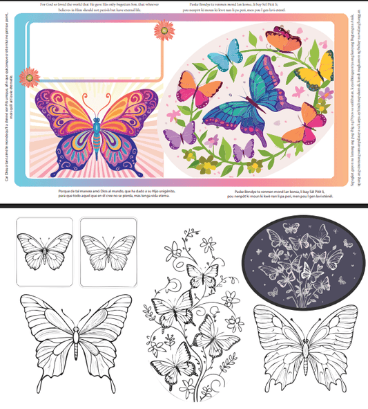 Free Printable Shoebox Lid Designs: Butterfly, Elephant & Lion - Lion Wholesale