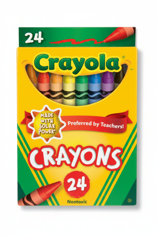 Crayola 24 Count Crayons in Classic Colors – Perfect for Shoebox Gifts