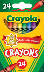 Crayola 24 Count Crayons in Classic Colors – Perfect for Shoebox Gifts