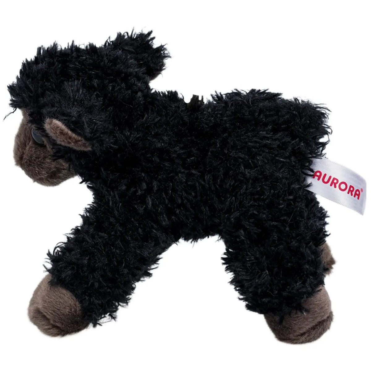 8 Inch Ebony Lamb Plush – Mini Flopsie Collection - Lion Wholesale
