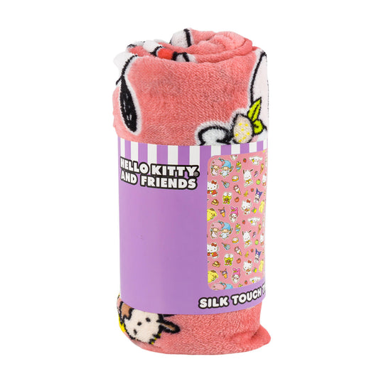 Hello Kitty & Friends Silk Touch Throw Blanket — 40x50"