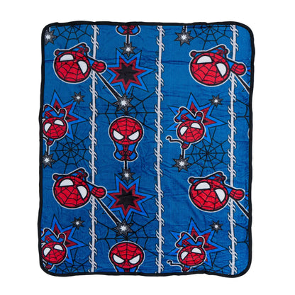 Spider-Man Character Cloud Pillow & Throw Set – 2-Piece Kids Comfort Set