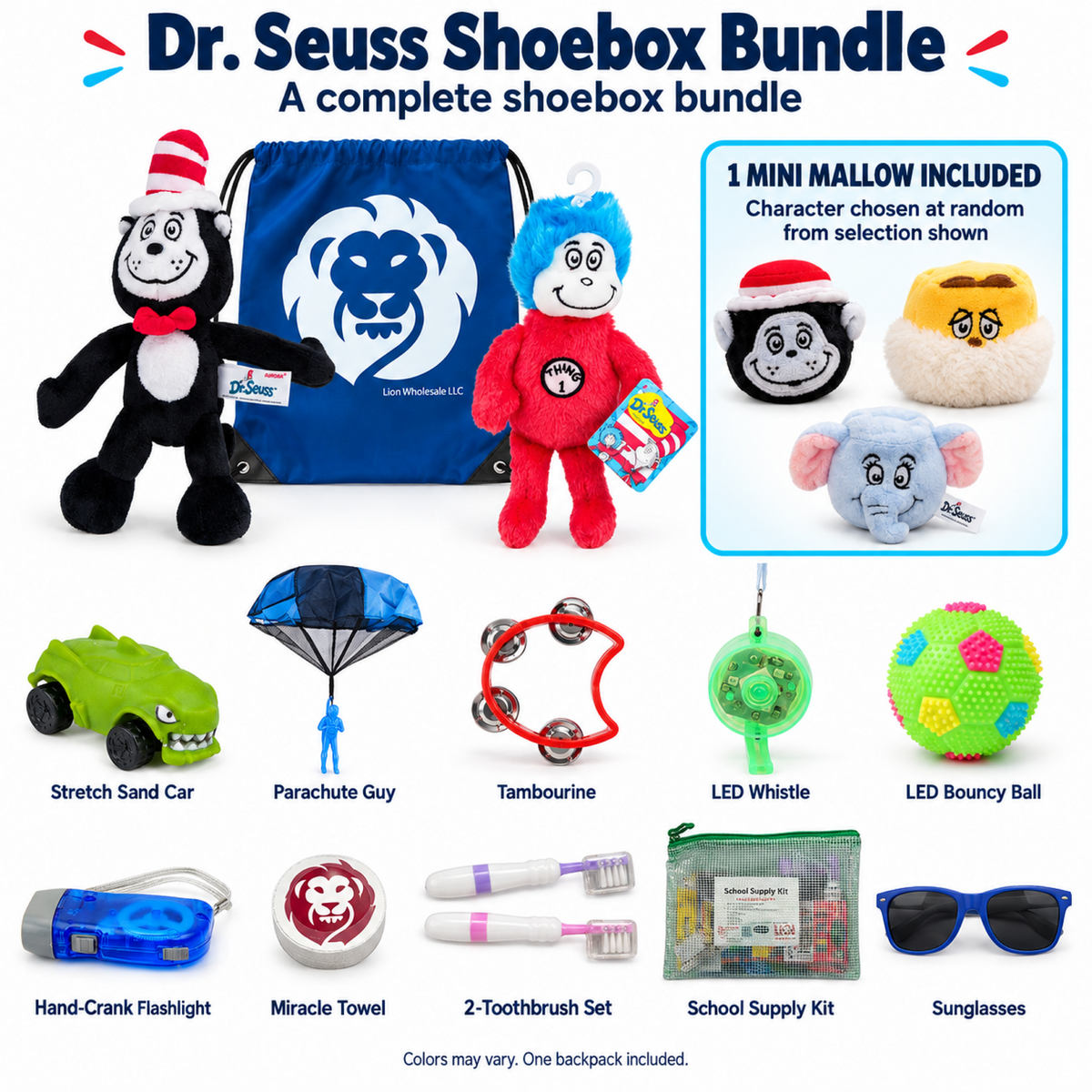 Dr. Seuss Theme Bundle-Fun-Full-Delightful Complete Shoebox |Save 5%
