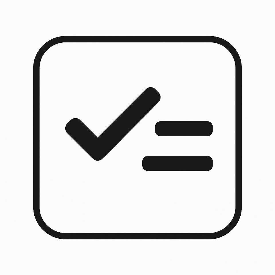 Complete and Ready Icon