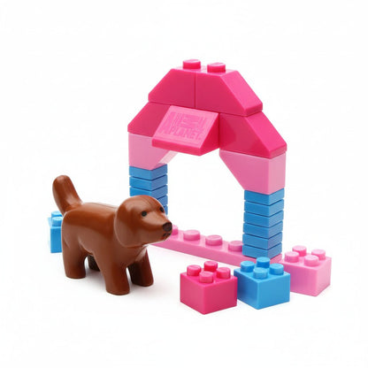 Animal Planet Asst. Building Block Kits - 6 PACK - Lion Wholesale