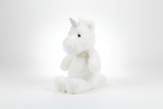 Aurora Unicorn Plush Toy 8 inch– Soft White Cuddly Stuffed Animal - Lion Wholesale