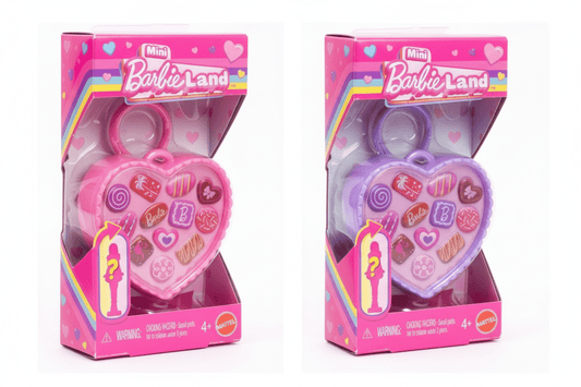 Barbie Mini BarbieLand Heart Case with Surprise Mini Doll | Collectible Toy - Lion Wholesale