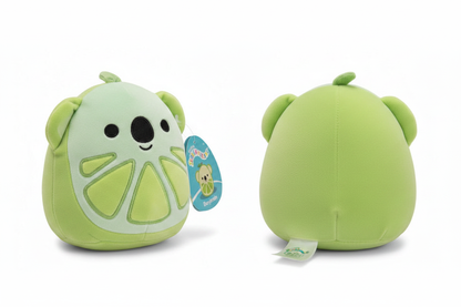 Benjamin Lime Koala Squishmallow Front and Back