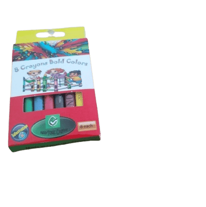 Bulk 8 Pack Grade A Crayons - Lion Wholesale