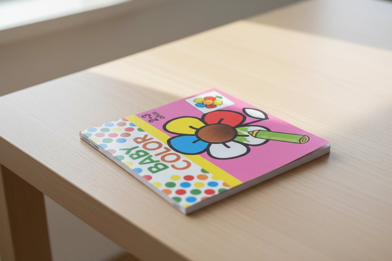 Bulk Baby Color : Toddler Coloring Books in Spanish| Sold Individually Random Color - Lion Wholesale