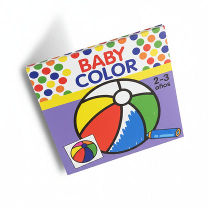 Bulk Baby Color : Toddler Coloring Books in Spanish| Sold Individually Random Color - Lion Wholesale