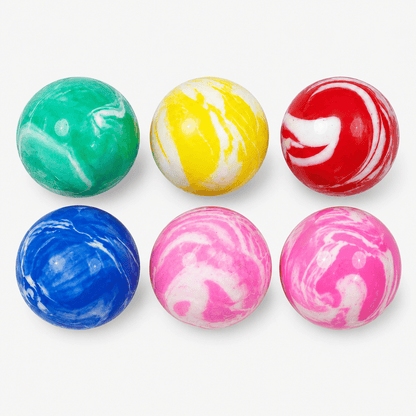 Bulk Rubber Bouncy Balls set | 1" Rubber Bouncy Ball 6 pack - Lion Wholesale