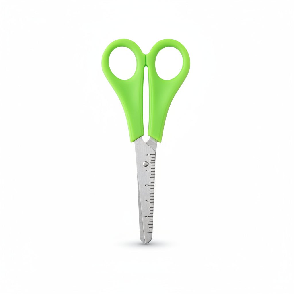 Bulk Student Scissors - Blunt Tip Stainless Steel 5.25" R/L Hand - Lion Wholesale