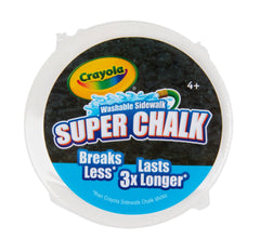 Case of 30 ea Crayola Super Chalk, Ships Better, Washable Sidewalk Chalk. Last 3x Longer & Fewer Breaks - Lion Wholesale