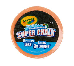 Case of 30 ea Crayola Super Chalk, Ships Better, Washable Sidewalk Chalk. Last 3x Longer & Fewer Breaks - Lion Wholesale