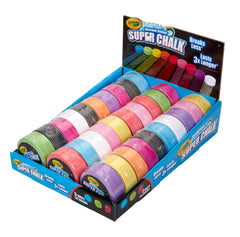 Case of 30 ea Crayola Super Chalk, Ships Better, Washable Sidewalk Chalk. Last 3x Longer & Fewer Breaks - Lion Wholesale