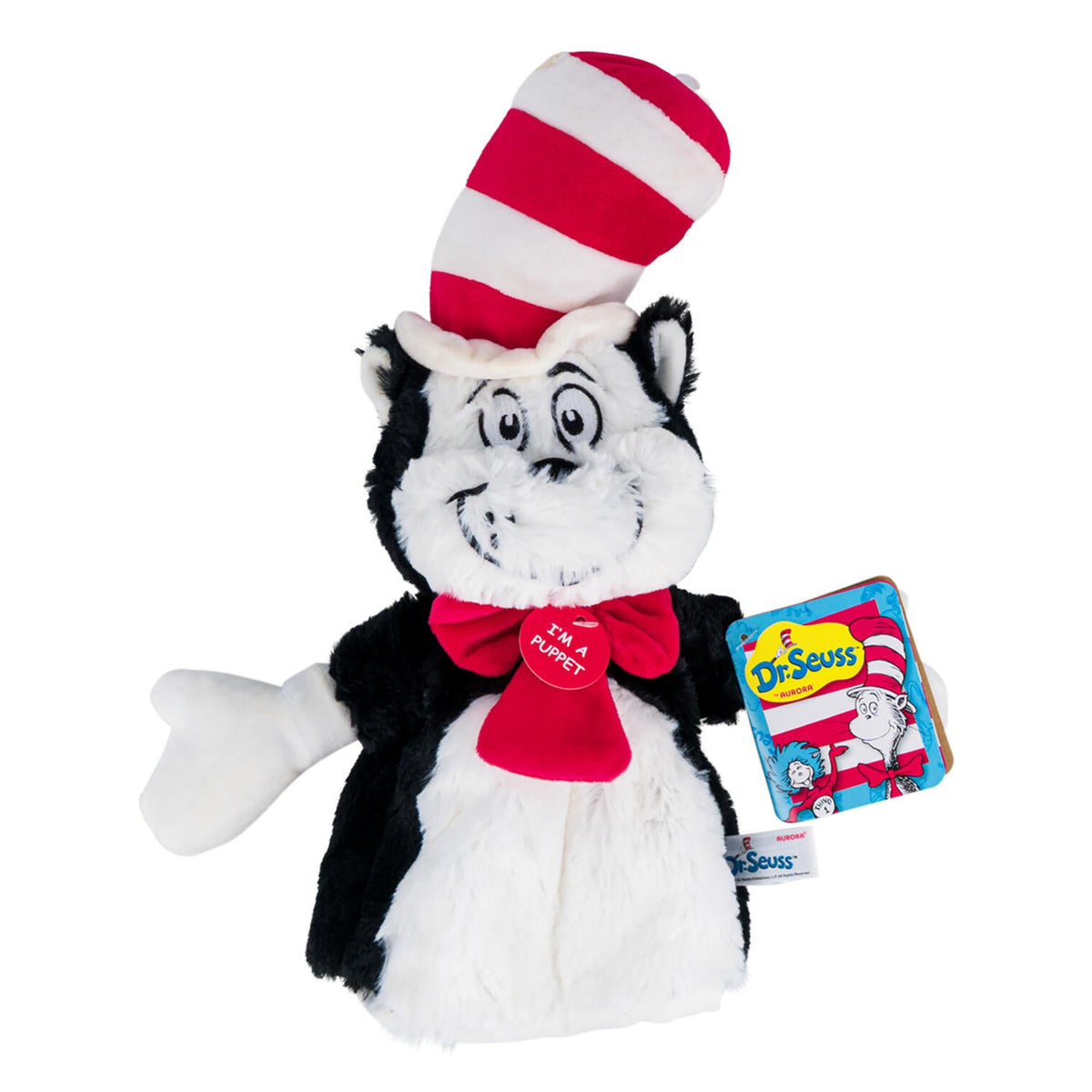 Cat in the Hat 14 Inch Hand Puppet – Dr. Seuss - Lion Wholesale