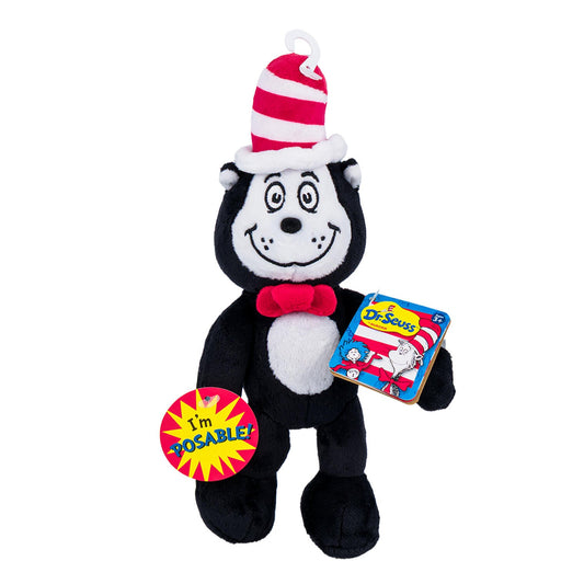 Cat in the Hat 8 Inch Plush – Poseable Dr. Seuss Character - Lion Wholesale