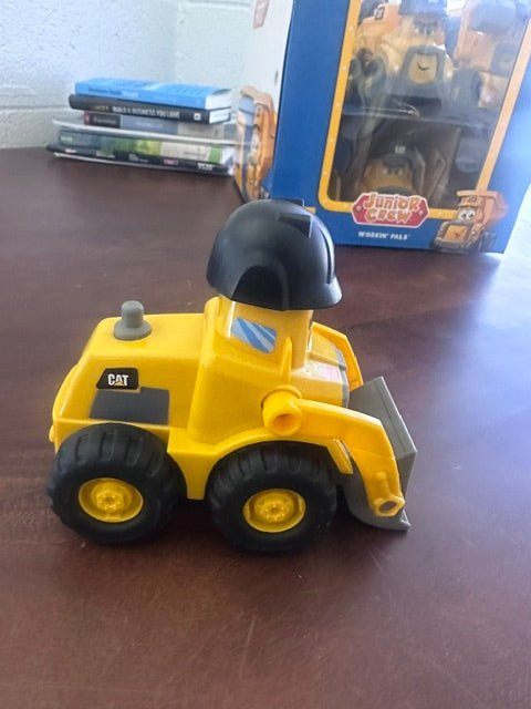 CAT Junior Crew Construction Pals Front Loader | WOW Shoebox Toy | Ages 2+ - Lion Wholesale